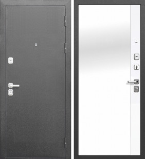 9 см СЕРЕБРО Эмалит белый Зеркало