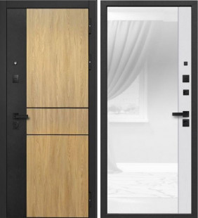 9 см SMART 2 Белое стекло "Умные двери"