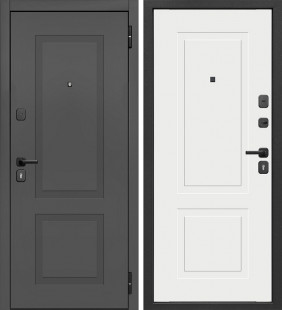 7,5 см ГАРДА  2 МДФ Графит / МДФ Белый матовый