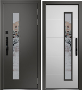 ВЕСТА 100 ТЕРМО (стеклопакет) с биометрическим замком