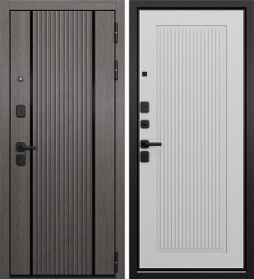 TRUST MASS Si6/197 Дуб серый/ Белый софт