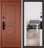 CITY LITE IQ (с электронным замком) 6|164 Зеркало Кампари/Ларче белый
