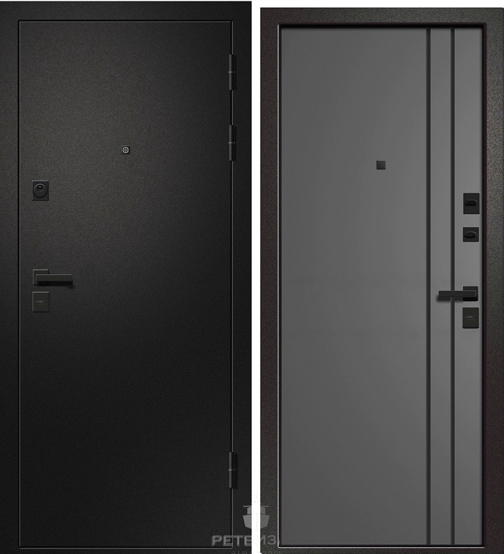 МЕДЕЯ-315 (Дарк грей) 2 верт. молд.