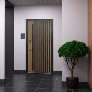 2 МДФ Smart 3D Рейка (с электронным замком)