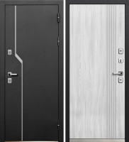 LUXOR Tермо 1 Букле черный / Сосна белая