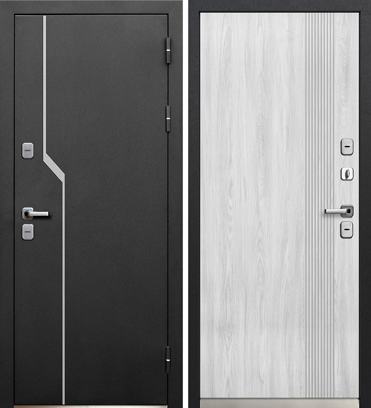 LUXOR Tермо 1 Букле черный / Сосна белая