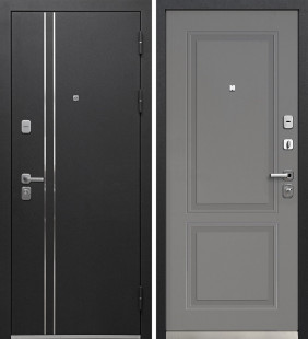 LUXOR Букле Черный  Велюр грей софт