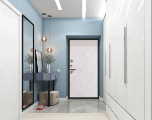 7,5 см ЧЕРНЫЙ КВАРЦ NEW Сатин черный/  МДФ Сатин белый